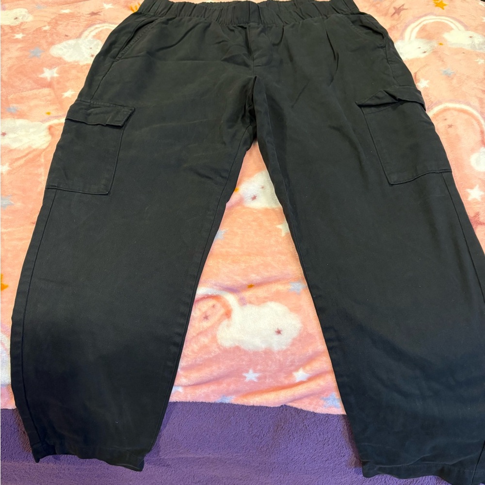 NWOT Gap women’s Black Cargo Pants